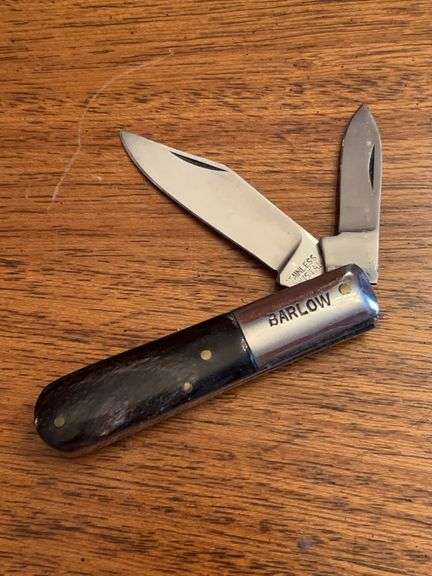 Vintage Barlow 2-blade pocket knife…..3-1/2” closed image