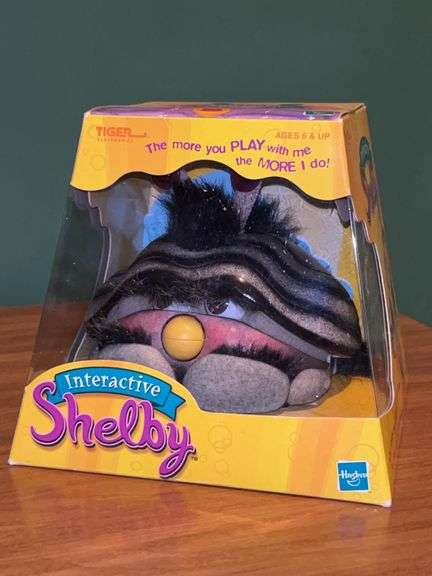 Hasbro 2001 Furby Shelby Midnight Black Interactive Toy with original box image