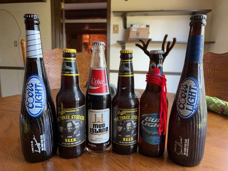 (6) collectible bottles from various makers image