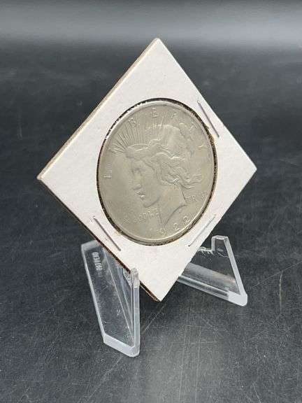 1922 Silver Peace Dollar…..no mint mark image