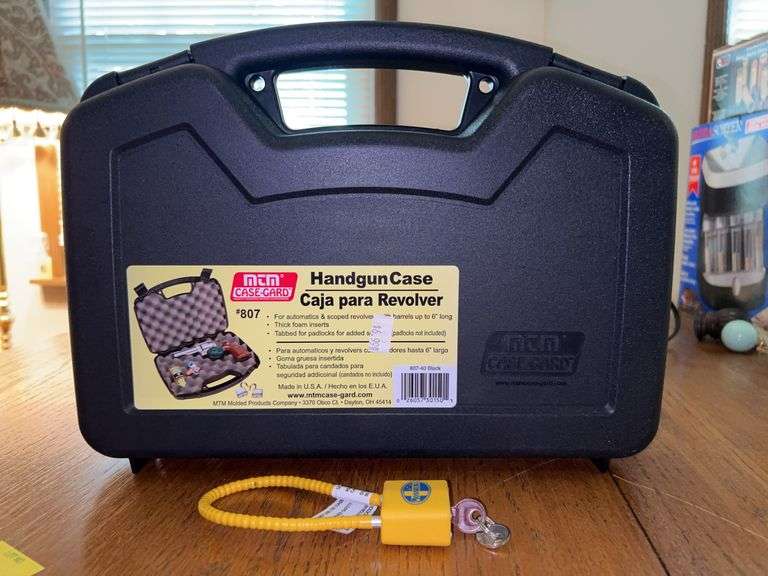 MTM Case-Gard Handgun Case with Mossberg Gun Lock image