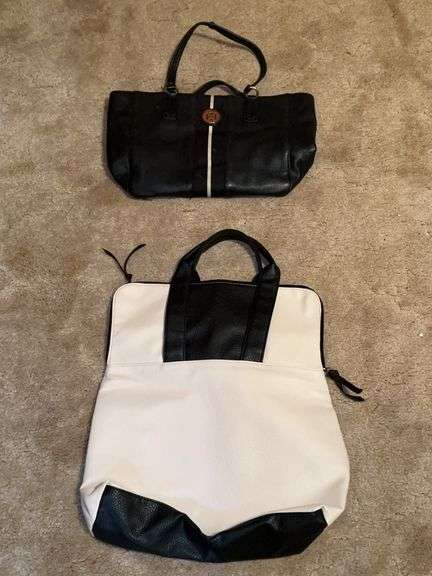 (2) ladies handbags/tote…..top is Tommy Hilfiger and bottom is Elizabeth Arden image