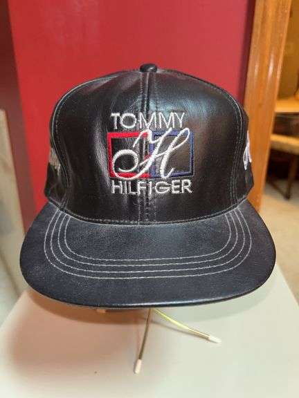 Genuine leather Tommy Hilfiger ball cap….one size fits all image