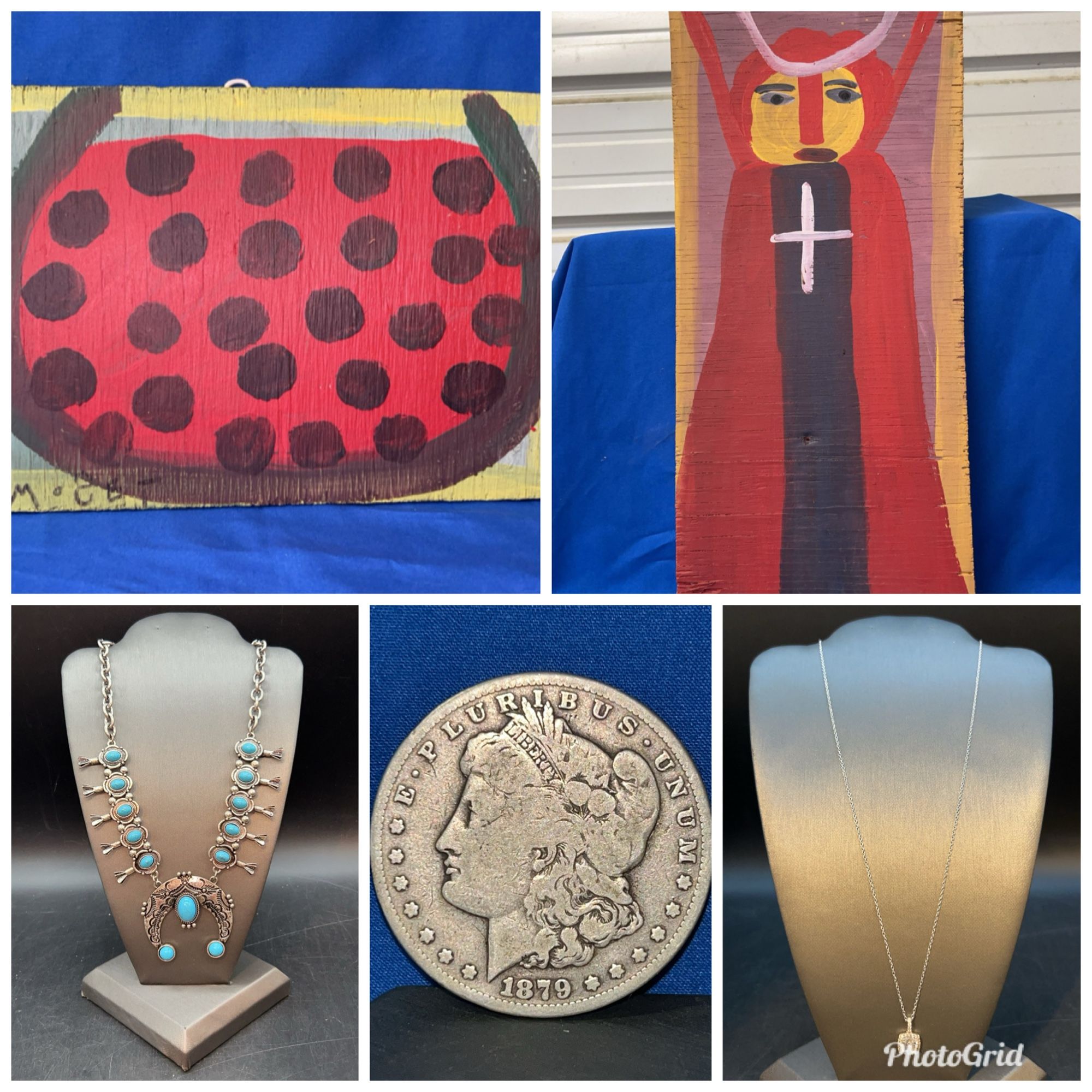 Mose T Artwork, Coins and Jewelry featured photo