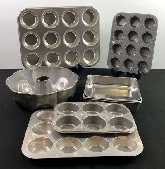 Lot of Muffin Pans and Misc Pans