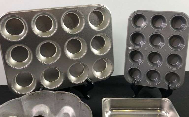 Lot of Muffin Pans and Misc Pans