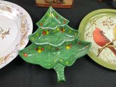 Large Lot of Serving Platters, Some Vintage