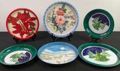Large Lot of Serving Platters, Some Vintage