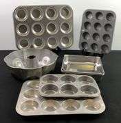 Lot of Muffin Pans and Misc Pans