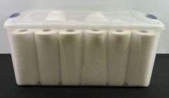Large Tote of Paper Towels