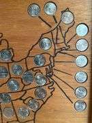 Wood United States Quarter Map