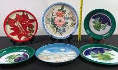 Large Lot of Serving Platters, Some Vintage