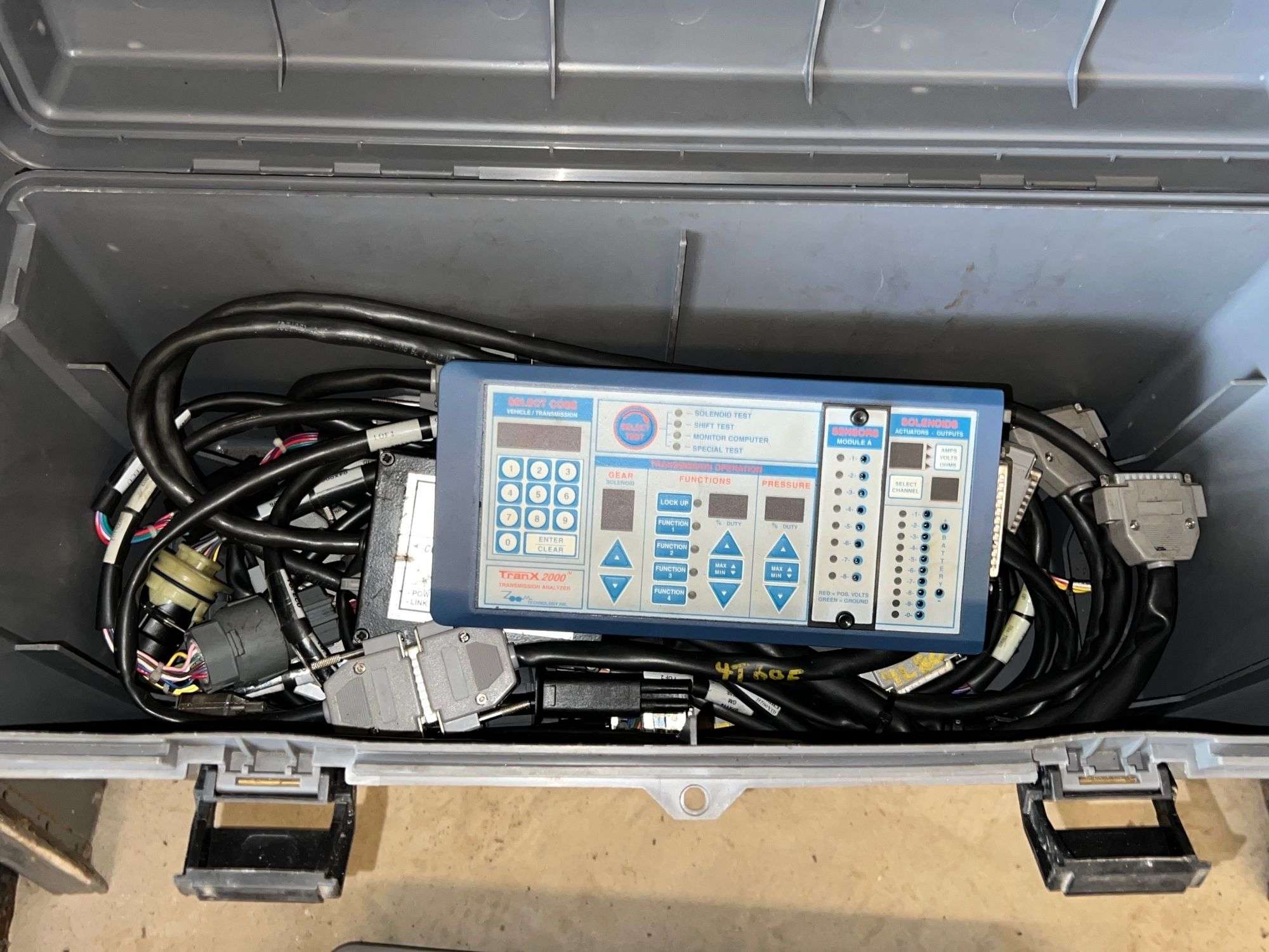 Tranx 2000 Transmission Analyzer - Vondenhuevel Auctioneers LLC