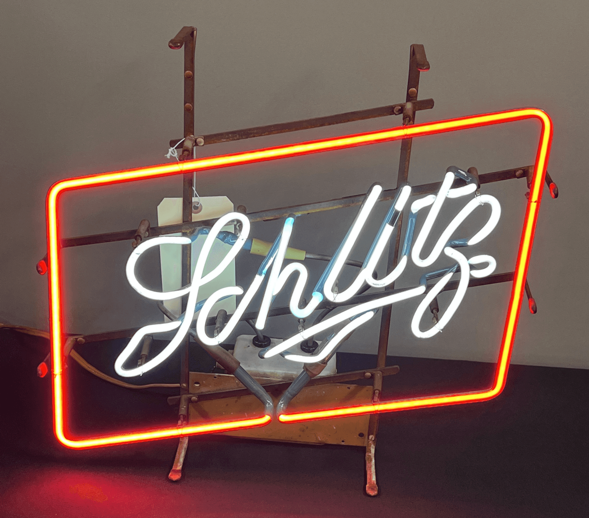 Schlitz Malt Liquor Neon Sign Light Beer Bar Pub Wall