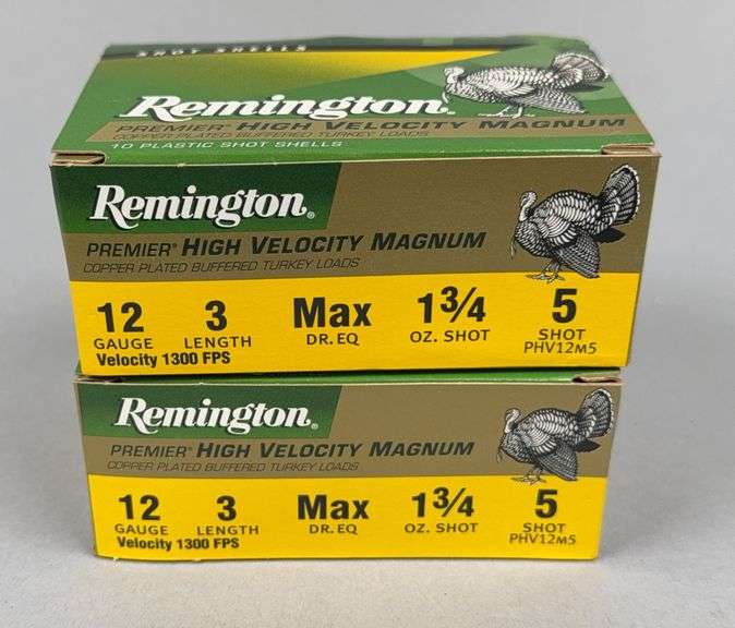 Remington 12 Ga. 3” 5 Shot Turkey Loads (2 Boxes) image