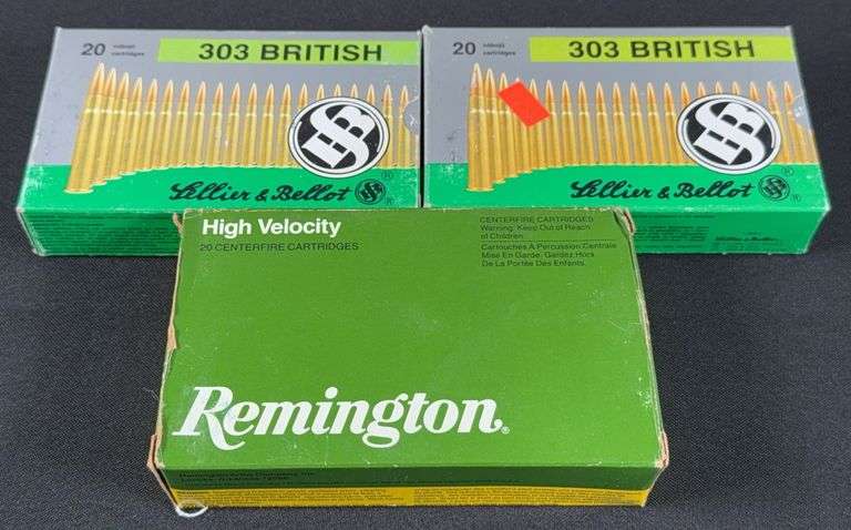 Sellier & Bellot and Remington .303 British Ammunition (60 Rounds) image