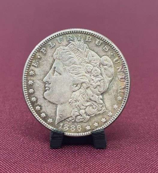 1886 Morgan Silver Dollar image