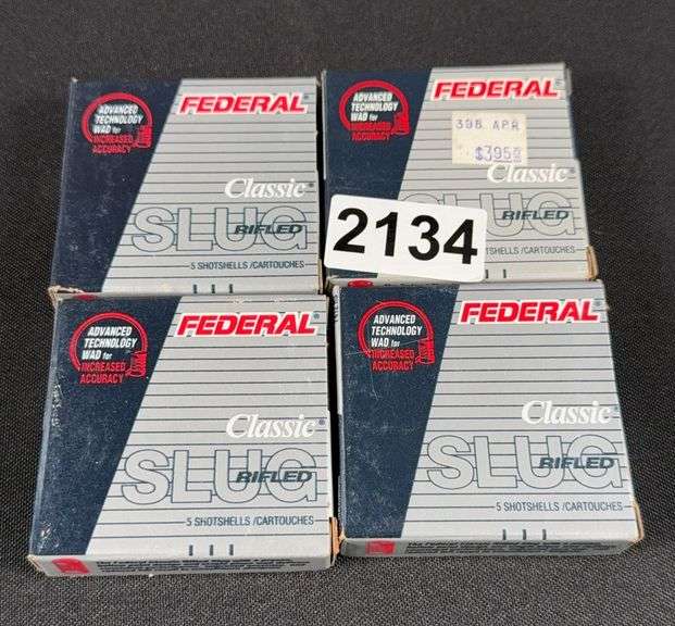 Federal Classic .410 2 1/2” Rifled Slugs, 20 Count image