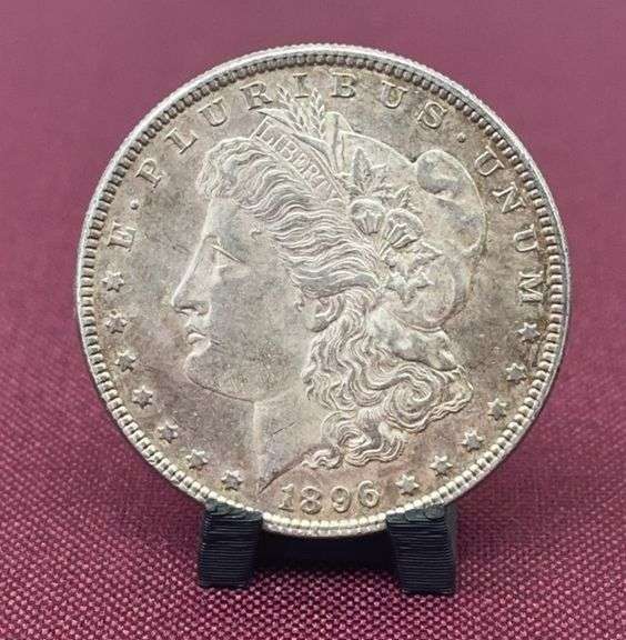1896 Morgan Silver Dollar image