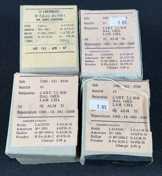 French 7.5x54 Ammunition (120 Rounds) image