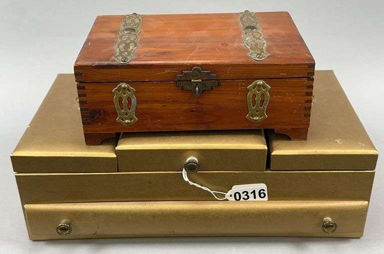(2) Jewelry Boxes & Contents image