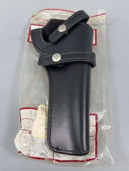J.M. Buchiemer Black Leather Pistol Holster image