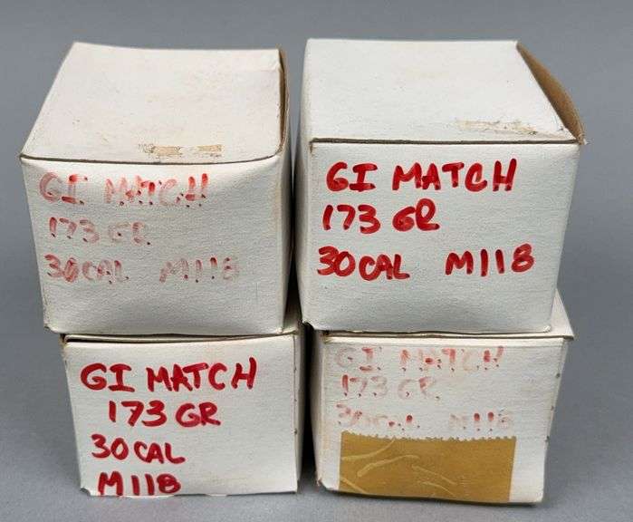 GI Match 173 Gr. 30 Cal Reloading Bullets (4 Boxes) image