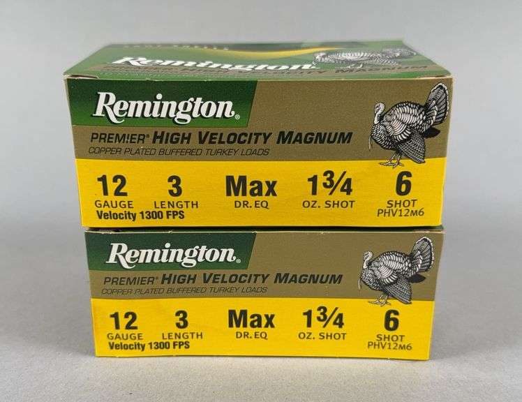 Remington 12 Ga. 3” 6 Shot Turkey Loads (2 Boxes) image