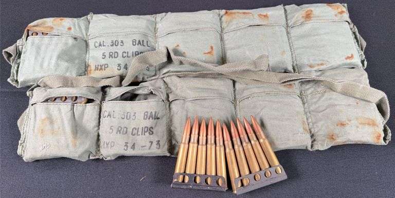 .303 British Ammunition In Clips (100 Rounds) image