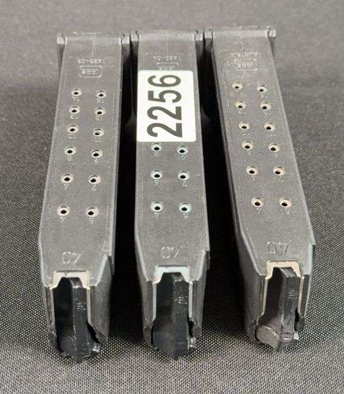 (3) Glock .40 Cal. 15 Rd. Magazines image
