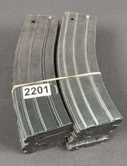 (8) Colt AR-15 “Made In USA” Large Metal Magazines image