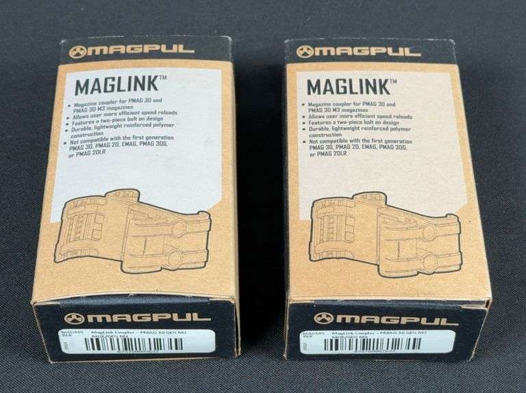 Pair of Magpul Mag Links For PMAG 30 Magazines image