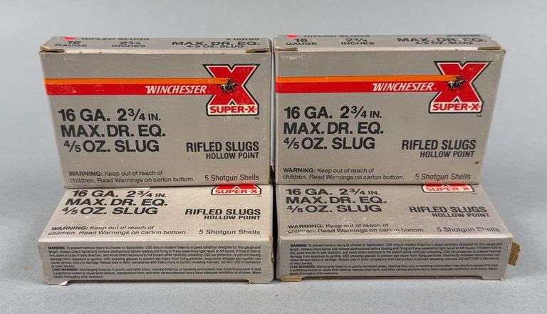 Winchester Super X 16 GA. 2 3/4” Slugs, 20 Count image