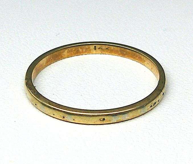 "14K" Gold Ring image
