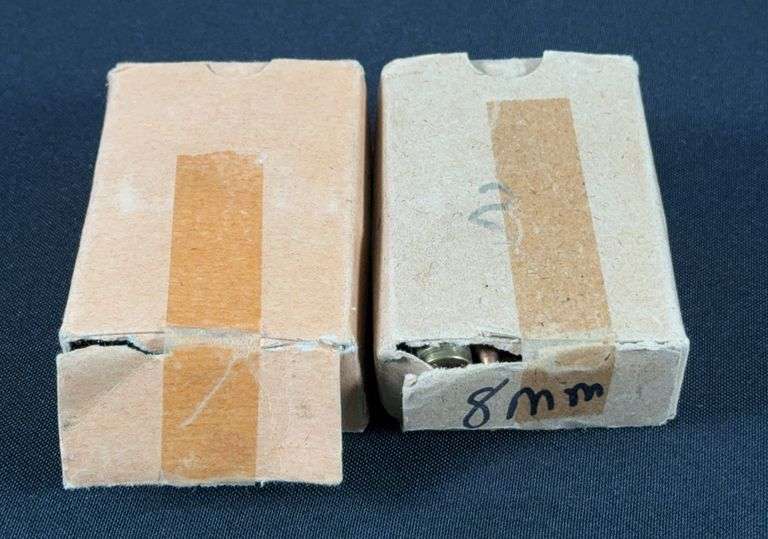 (2) Boxes of 8mm Ammunition (30 Rounds) image