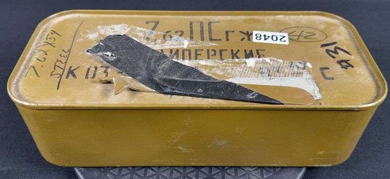 Spam Can of 7.62x54 Ammunition image