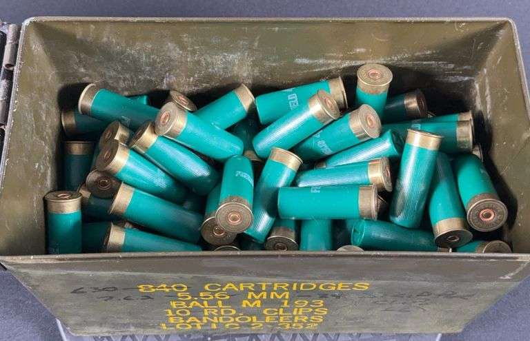 Ammo Can Full of Remington Peters 12 Ga. “Field 4” Shot Shells, Approx. 135 Count image