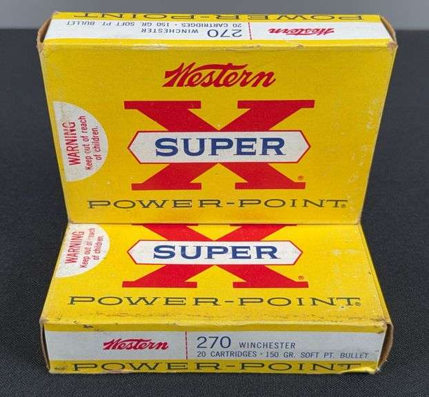 Western Super X 270 Win 150 Gr. (2 Boxes) image