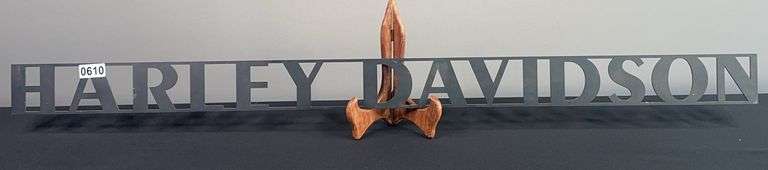 Harley Davidson Cutout Sign image