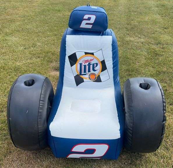 Miller Lite NASCAR Inflatable Chair image