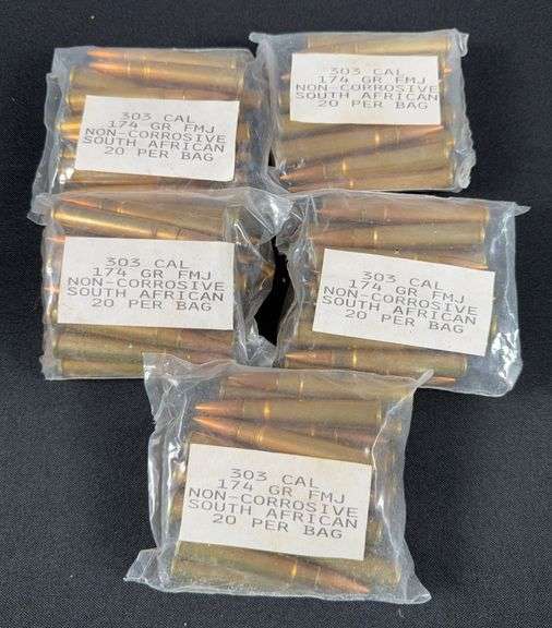.303 British 174 Gr. FMJ Ammo (100 Rounds) image
