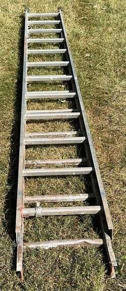 Aluminum Adjustable Ladder image