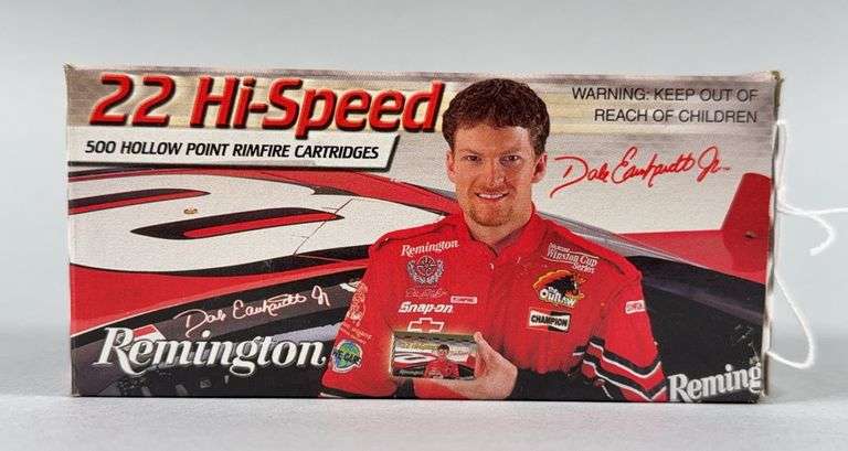 Remington 22 High Speed Hollow Point Dale Earnhardt jr. Box, 500 Count image