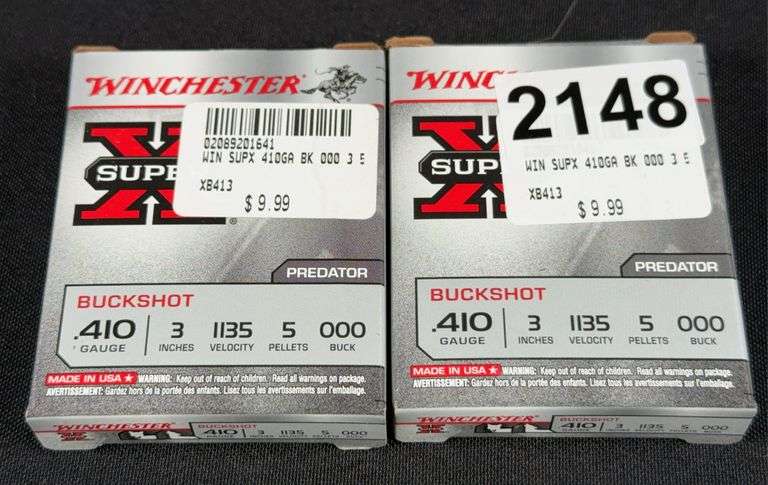 Winchester Super-X .410 Ga. 3”, 000 Buck, 10 Count image