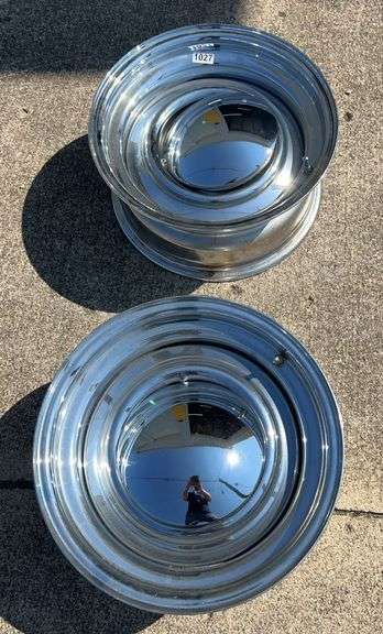 Pair of Retro 15” Rims image