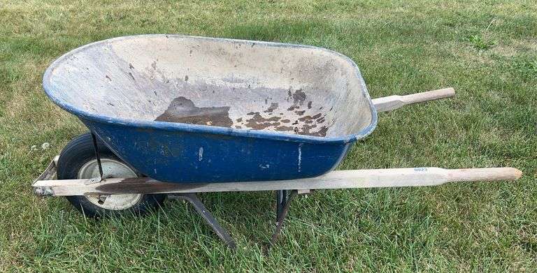 Rubber Tire Wheel Barrow image