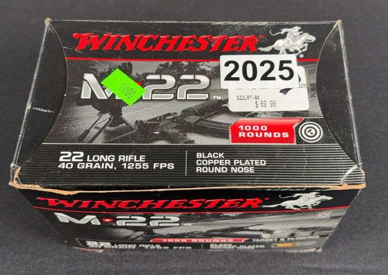 Winchester M22 40 Grain 22 LR (1000 Rounds) image