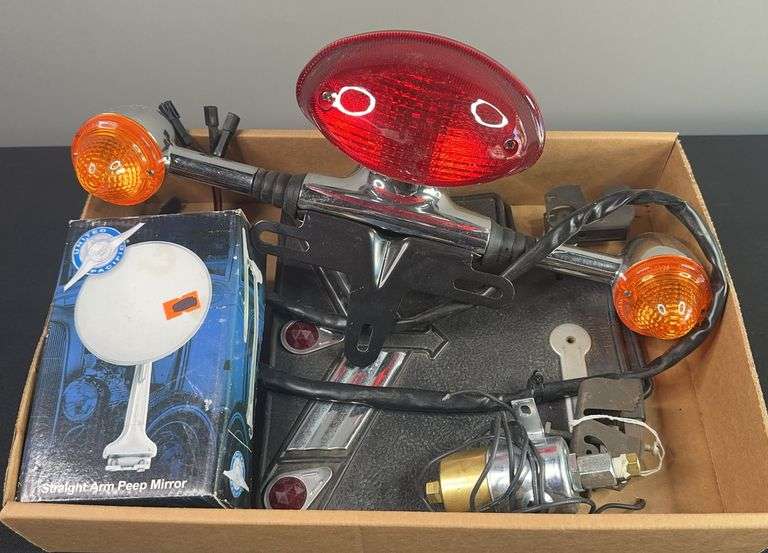 Motorcycle Lights, Mirror, & Parts image