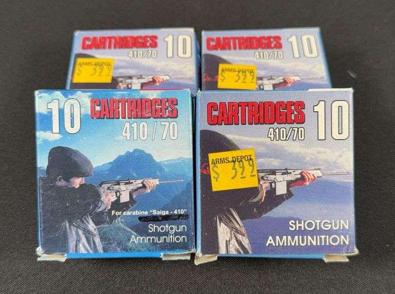 Barnaul Ammunition .410 Ga. “3 Shot” Steel Case Shot Shells, 40 Count image