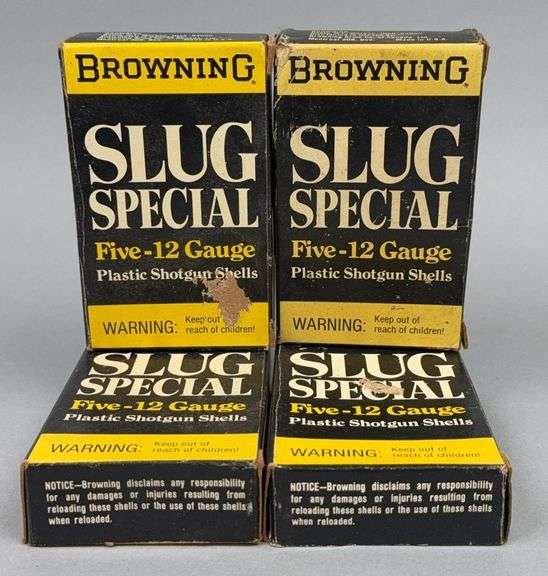 Browning 12 Ga. Rifled Slugs (4 Boxes) image